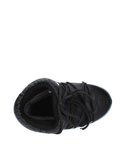 Snow boots model ICON LOW GLANCE MOON BOOT made of water-repellent technical nylon. MOON BOOT | 140935NERO